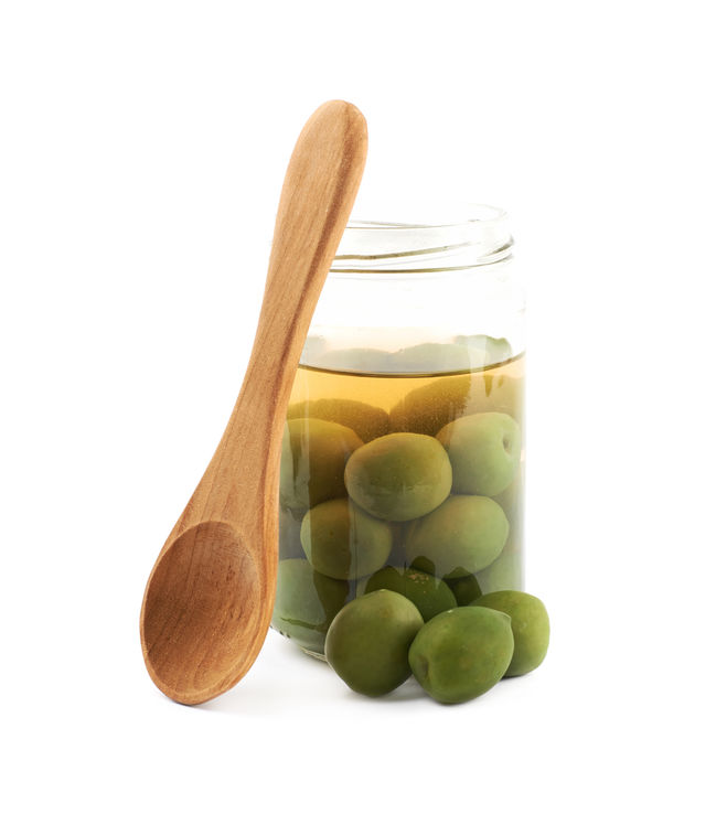 Olives in a jar