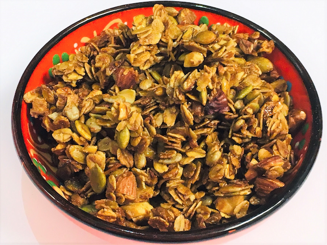 Mandarin Orange Olive Oil Granola