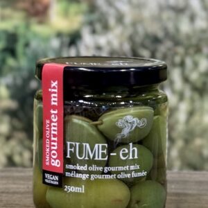 FUME-eh Smoked Gourmet Olive Mix 250ml