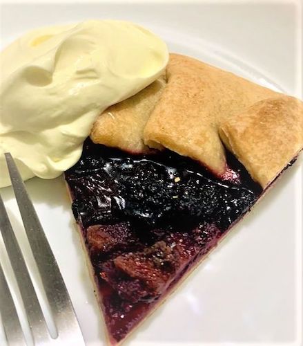 Cranberry-Blackberry Pear Galette