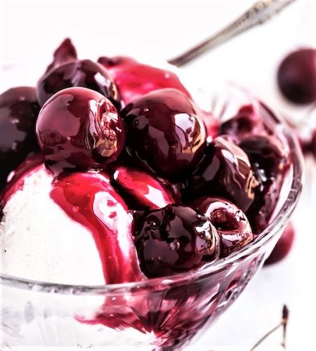 Chocolate Balsamic & Cherry Sundae