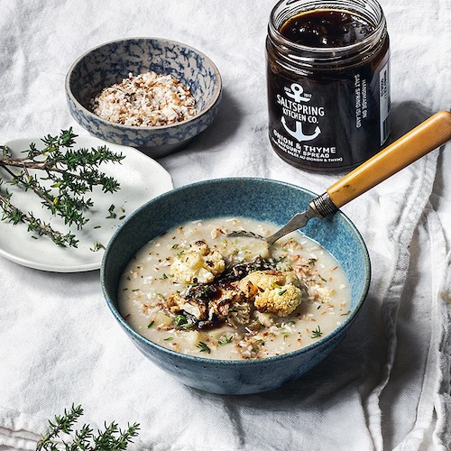 Cauliflower Chowder – by Saltspring Kitchen Co featuring Olive the Best Olive Oil