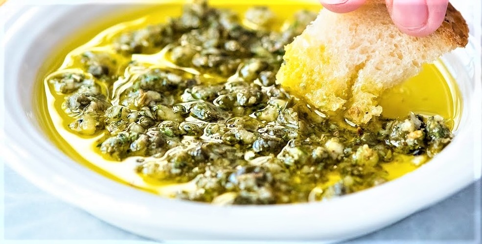 Garlic and Herb Olive Oil Dip