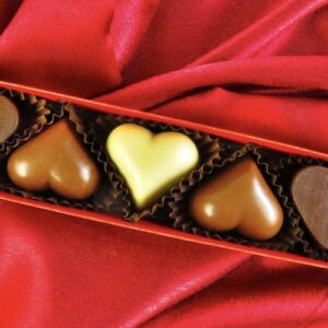 Christopher Norman - Heart Chocolate Box (5 pieces)