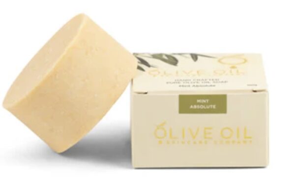 Olive Oil Soap, Mint Absolute, All-Natural - Olive Oil Skincare Co. 100g