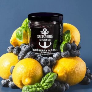 Saltspring Kitchen - Blueberry & Basil Jam (270ml)